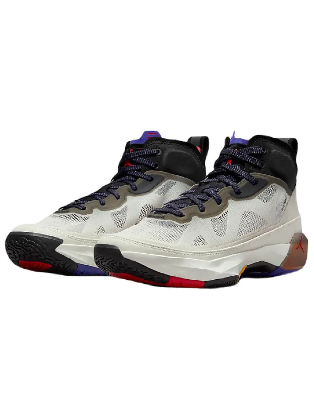Кроссовки Nike Air Jordan XXXVII — изображение 2 из 10, белый/фиолетовый