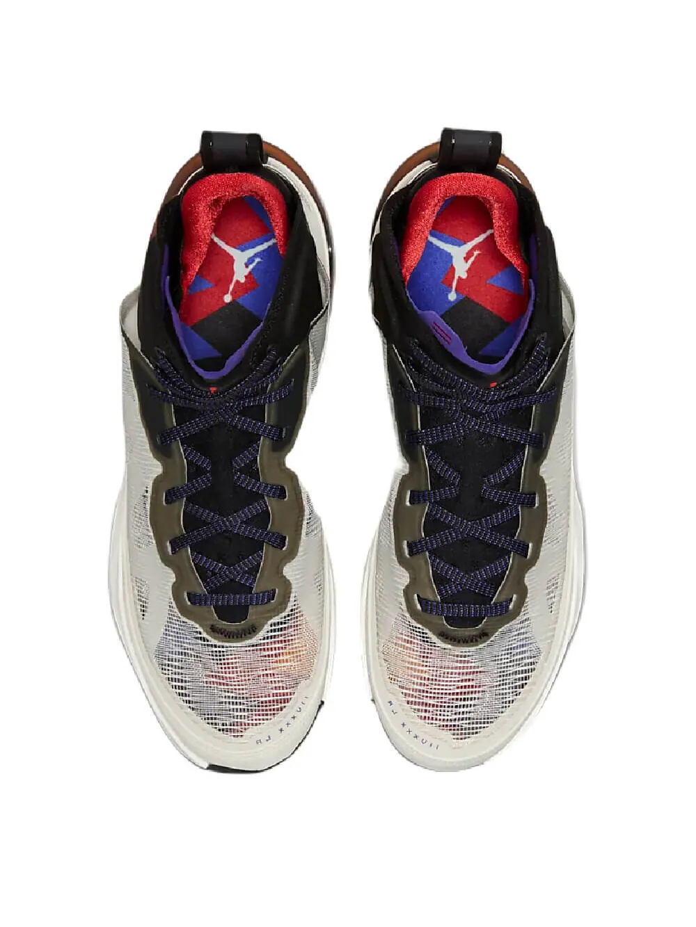 Кроссовки Nike Air Jordan XXXVII — изображение 3 из 10, белый/фиолетовый
