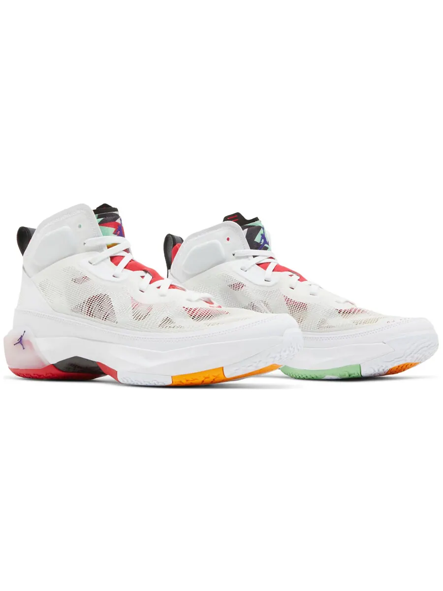 Кроссовки Nike Air Jordan 37 PF Hare, — изображение 2 из 5, белый