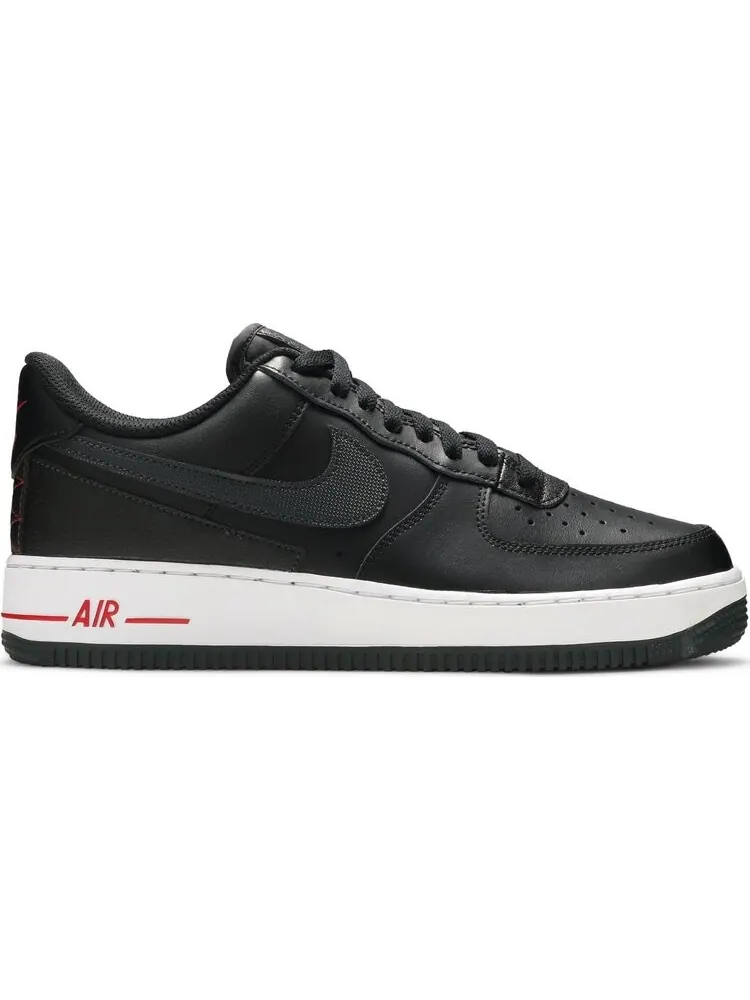 Кроссовки Nike Air Force 1 Low 'Technical Stitch - Bred' — изображение 1 из 8, черный
