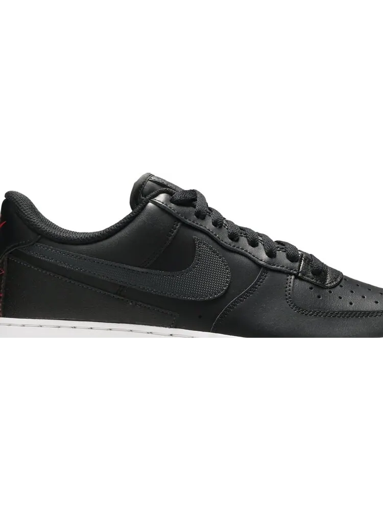 Кроссовки Nike Air Force 1 Low 'Technical Stitch - Bred' — изображение 2 из 8, черный