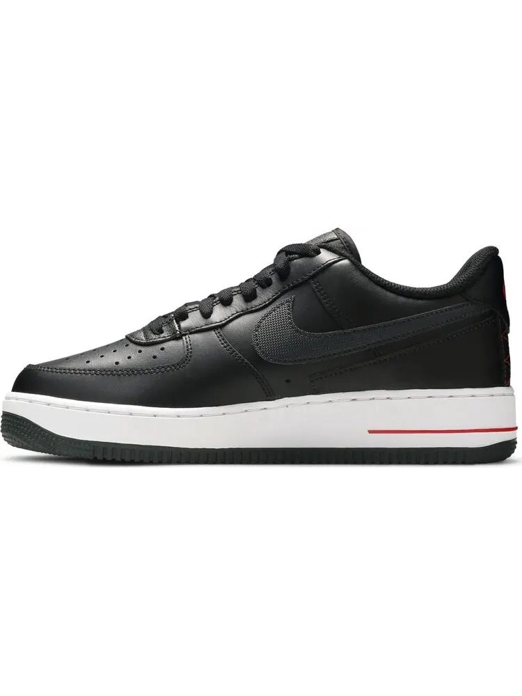 Кроссовки Nike Air Force 1 Low 'Technical Stitch - Bred' — изображение 3 из 8, черный
