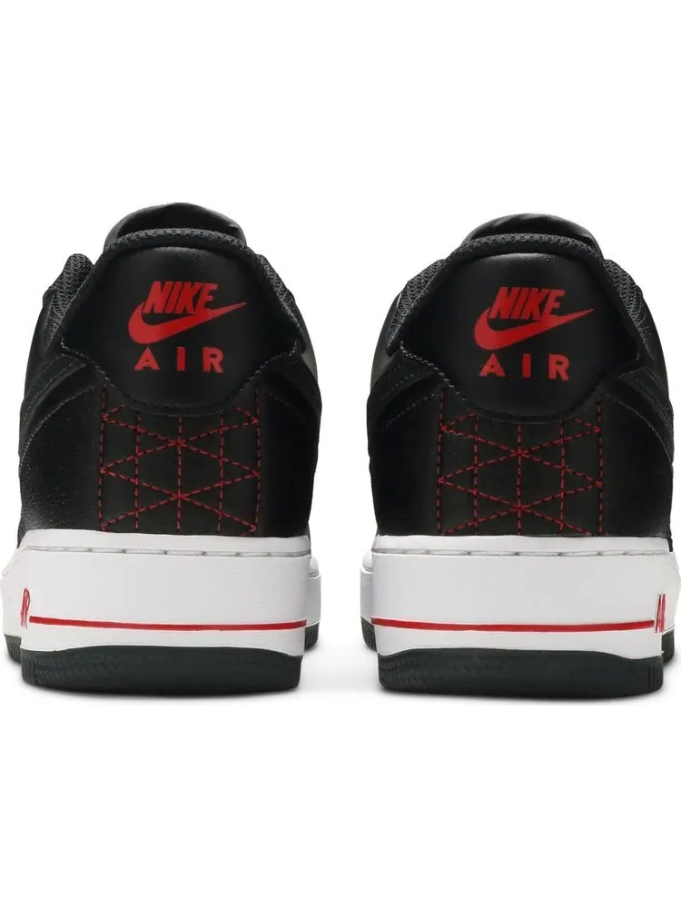 Кроссовки Nike Air Force 1 Low 'Technical Stitch - Bred' — изображение 6 из 8, черный