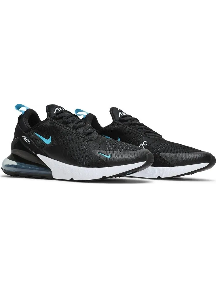 Кроссовки Nike Air Max 270 'Black Light Blue Fury' — изображение 8 из 8, черный