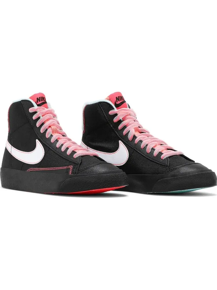 Кроссовки Nike Blazer Mid '77 GS 'Black Atomic Pink' — изображение 8 из 8, черный