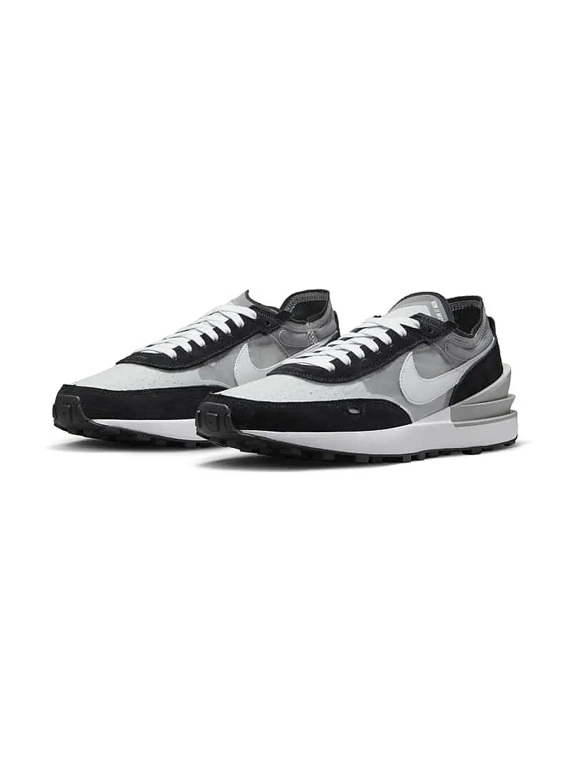 Кроссовки Nike Waffle One SE Grey Fog — изображение 2 из 3, черный/белый/серый