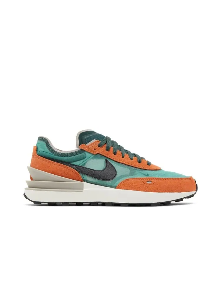 Кроссовки Nike Waffle One SE — изображение 1 из 4, зеленый