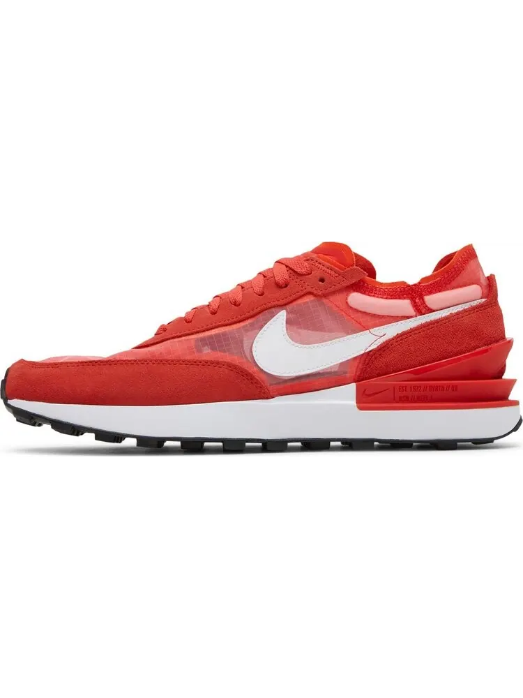 Кроссовки Nike Waffle One SE 'Habanero Red' — изображение 4 из 9, красный