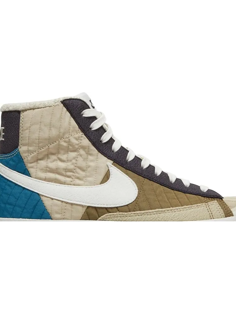 Кроссовки Nike Blazer Mid '77 Premium 'Toasty' — изображение 2 из 8, коричневый