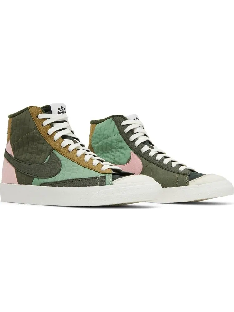 Кроссовки Nike Blazer Mid '77 Premium 'Toasty - Sequoia' — изображение 8 из 8, зеленый