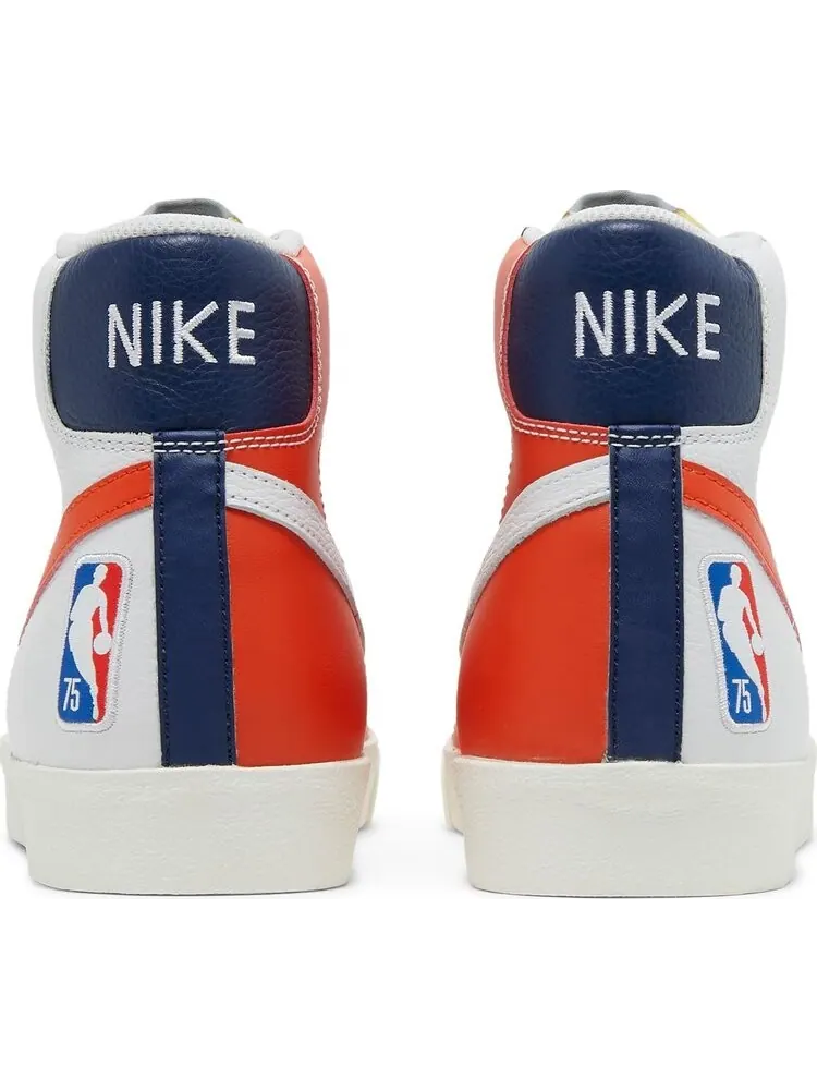 Кроссовки Nike NBA x Blazer Mid '77 EMB '75th Anniversary - Knicks' — изображение 6 из 8, белый