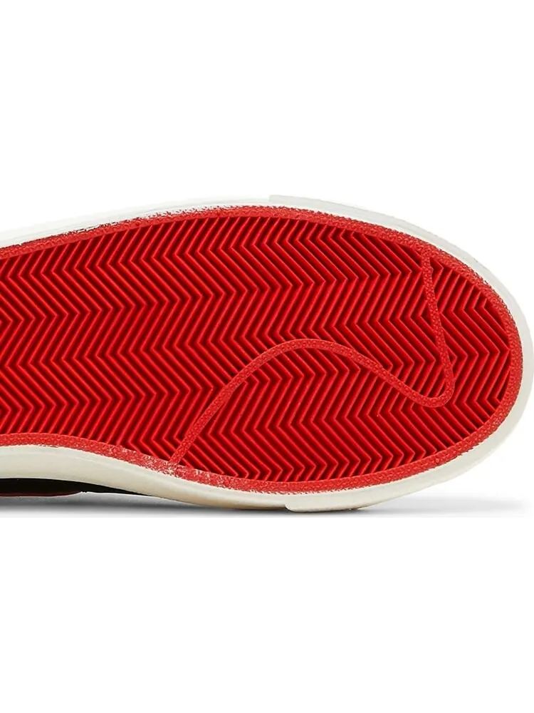 Кроссовки Nike NBA x Blazer Mid '77 EMB '75th Anniversary - Trail Blazers' — изображение 5 из 8, белый