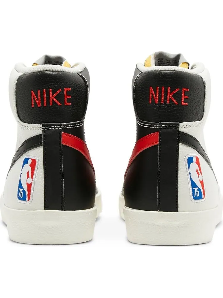 Кроссовки Nike NBA x Blazer Mid '77 EMB '75th Anniversary - Trail Blazers' — изображение 6 из 8, белый