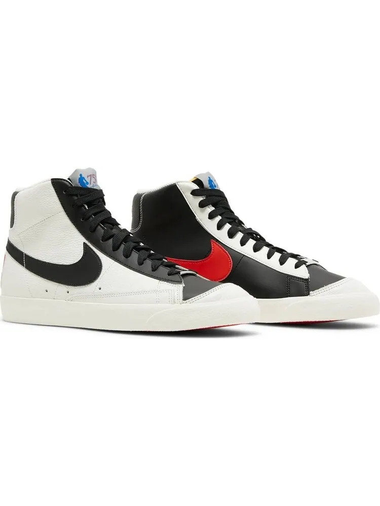 Кроссовки Nike NBA x Blazer Mid '77 EMB '75th Anniversary - Trail Blazers' — изображение 8 из 8, белый