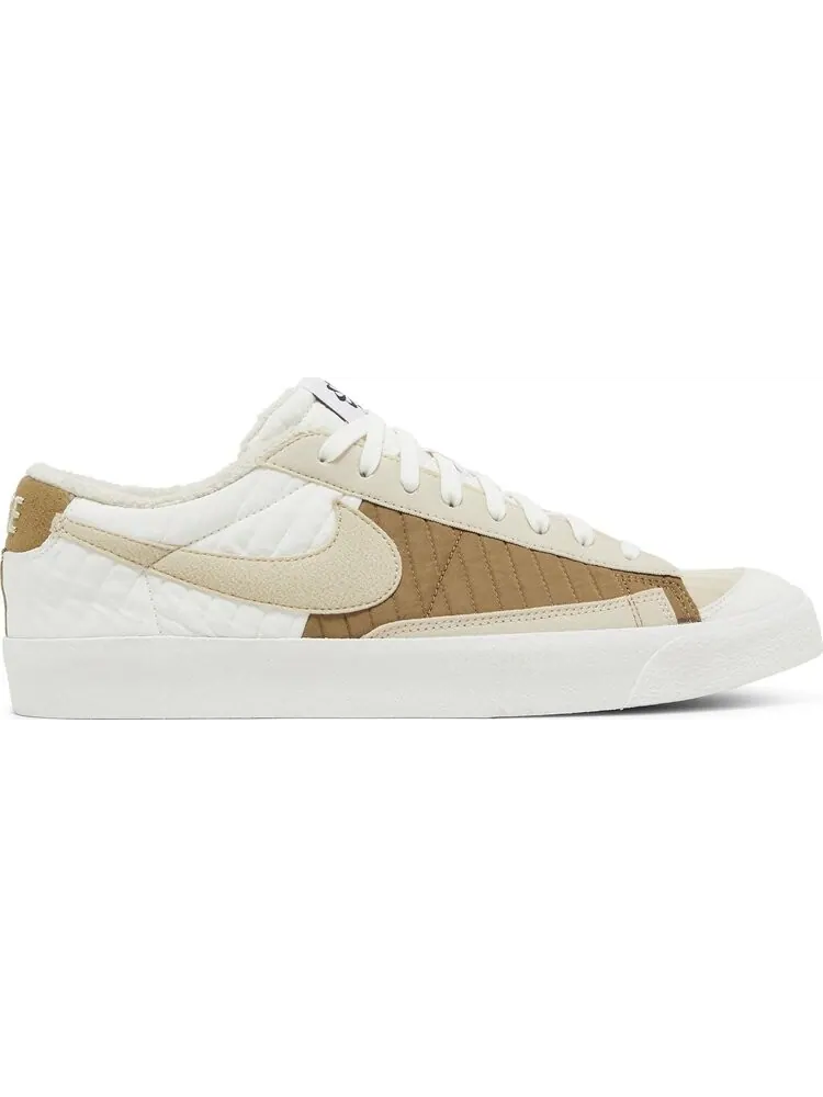 Кроссовки Nike Blazer Low '77 Premium 'Toasty - Brown Kelp' — изображение 1 из 8, белый