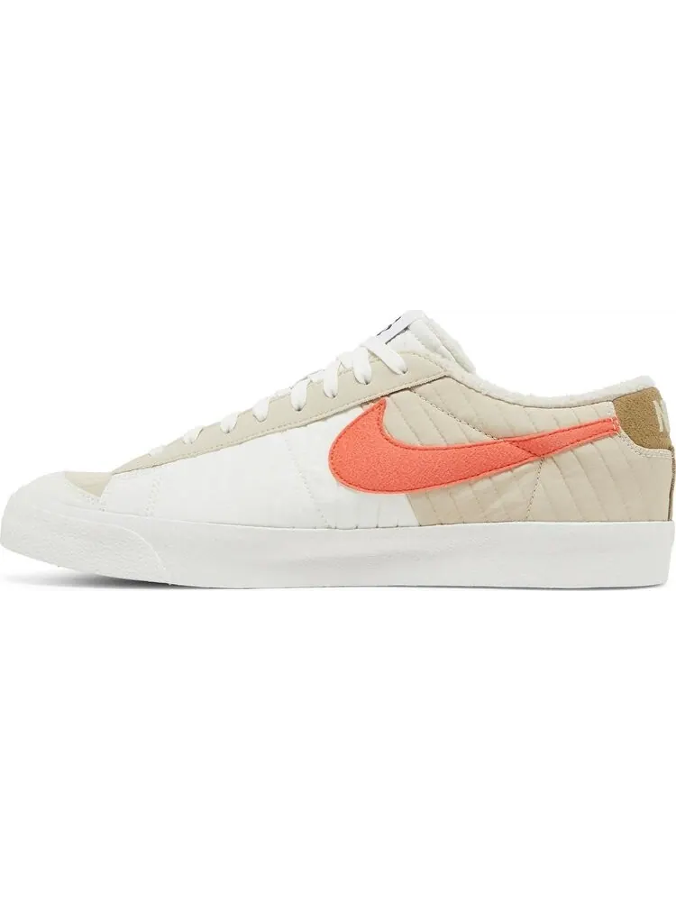 Кроссовки Nike Blazer Low '77 Premium 'Toasty - Brown Kelp' — изображение 3 из 8, белый