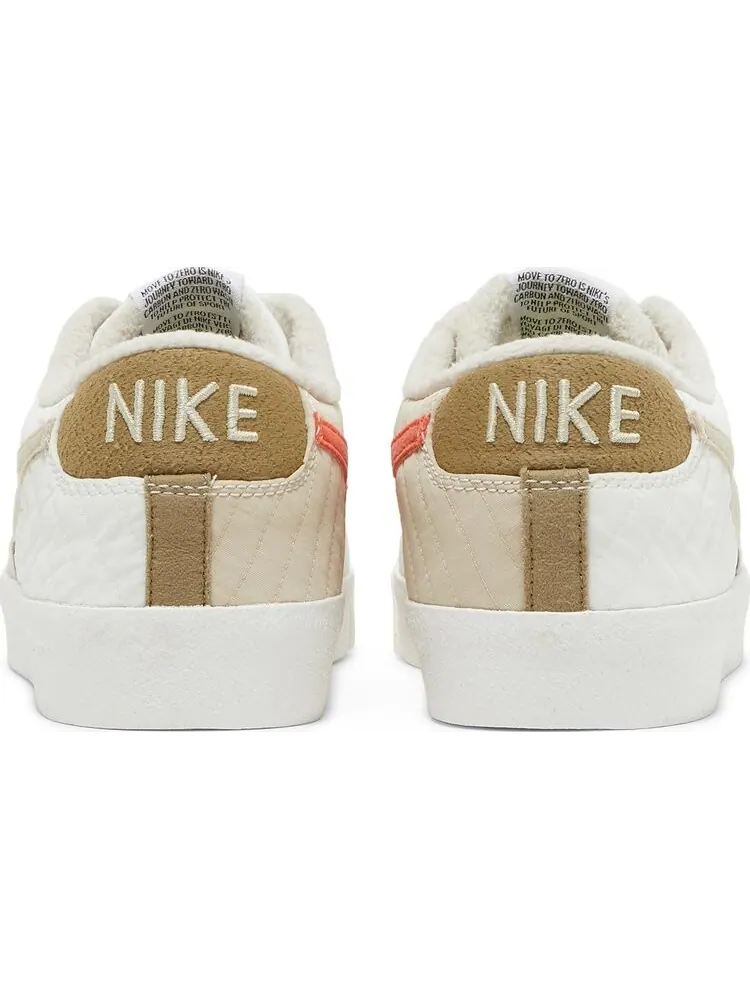 Кроссовки Nike Blazer Low '77 Premium 'Toasty - Brown Kelp' — изображение 6 из 8, белый