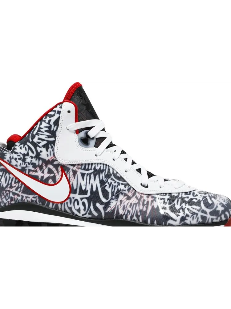 Кроссовки Nike LeBron 8 'Graffiti' — изображение 2 из 8, черный