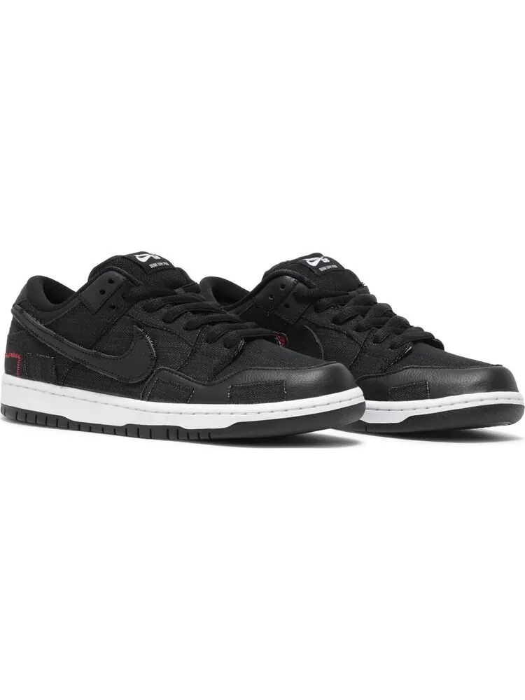 Кроссовки Nike Wasted Youth x Dunk Low SB 'Black Denim' — изображение 8 из 10, черный