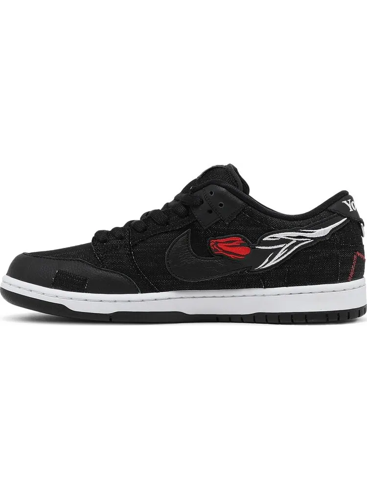 Кроссовки Nike Wasted Youth x Dunk Low SB 'Black Denim' Special Box — изображение 3 из 8, черный