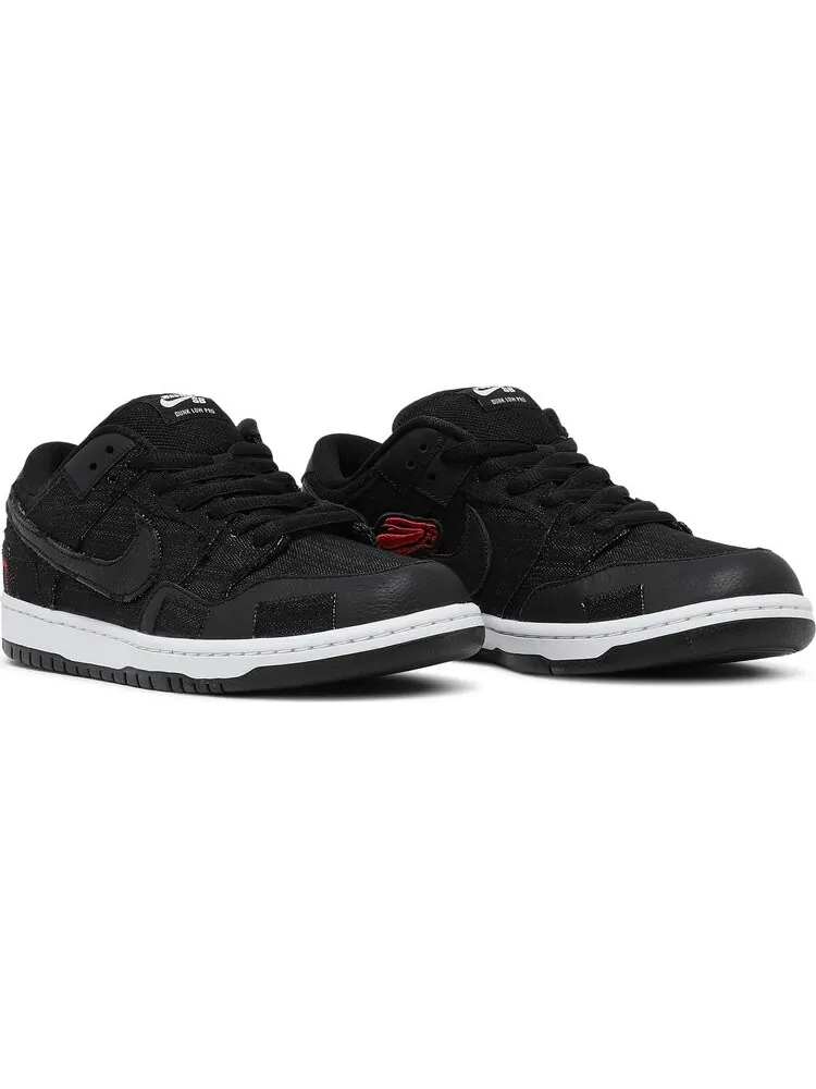 Кроссовки Nike Wasted Youth x Dunk Low SB 'Black Denim' Special Box — изображение 8 из 8, черный