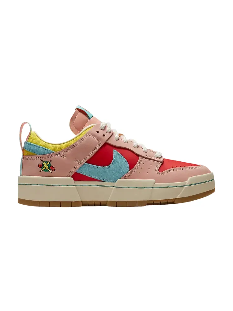 Кроссовки Nike Wmns Dunk Low Disrupt — изображение 1 из 1, розовый