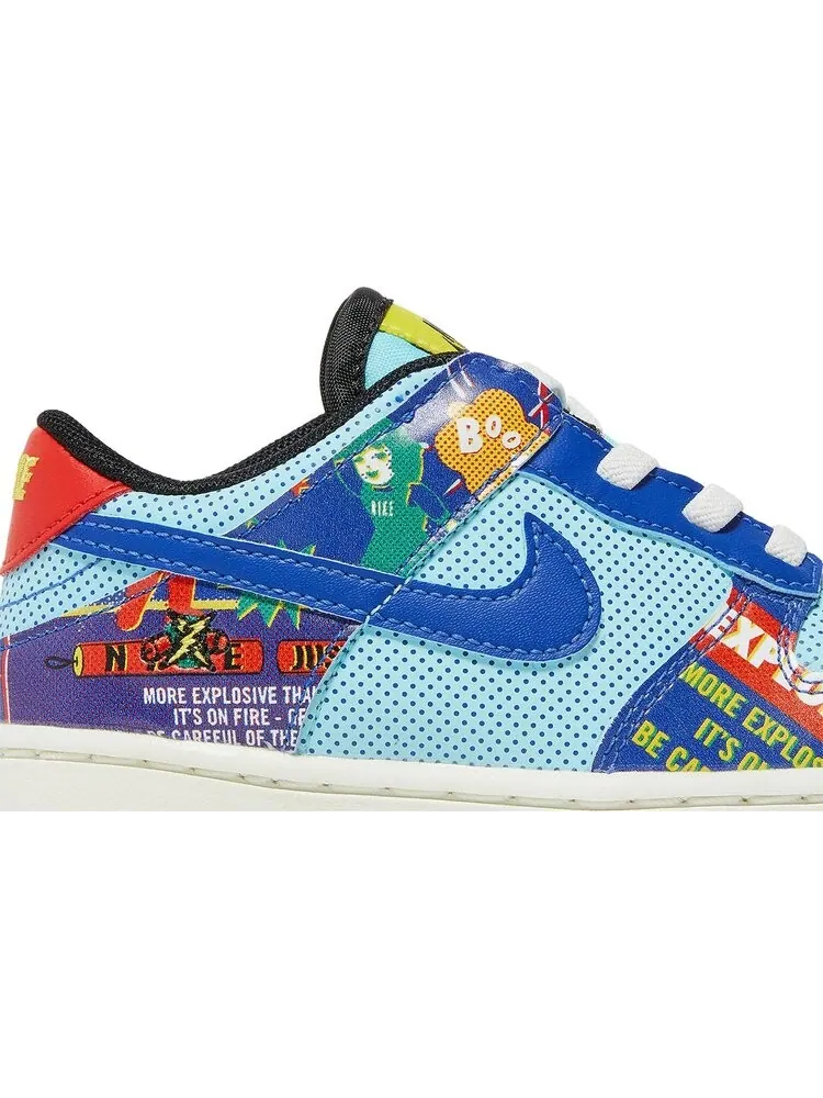 Кроссовки Nike Dunk Low BT 'Chinese New Year - Firecracker' — изображение 2 из 8, красный