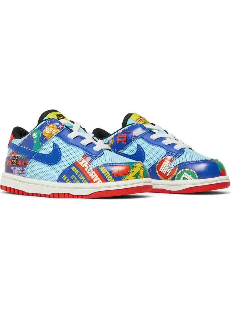 Кроссовки Nike Dunk Low BT 'Chinese New Year - Firecracker' — изображение 8 из 8, красный