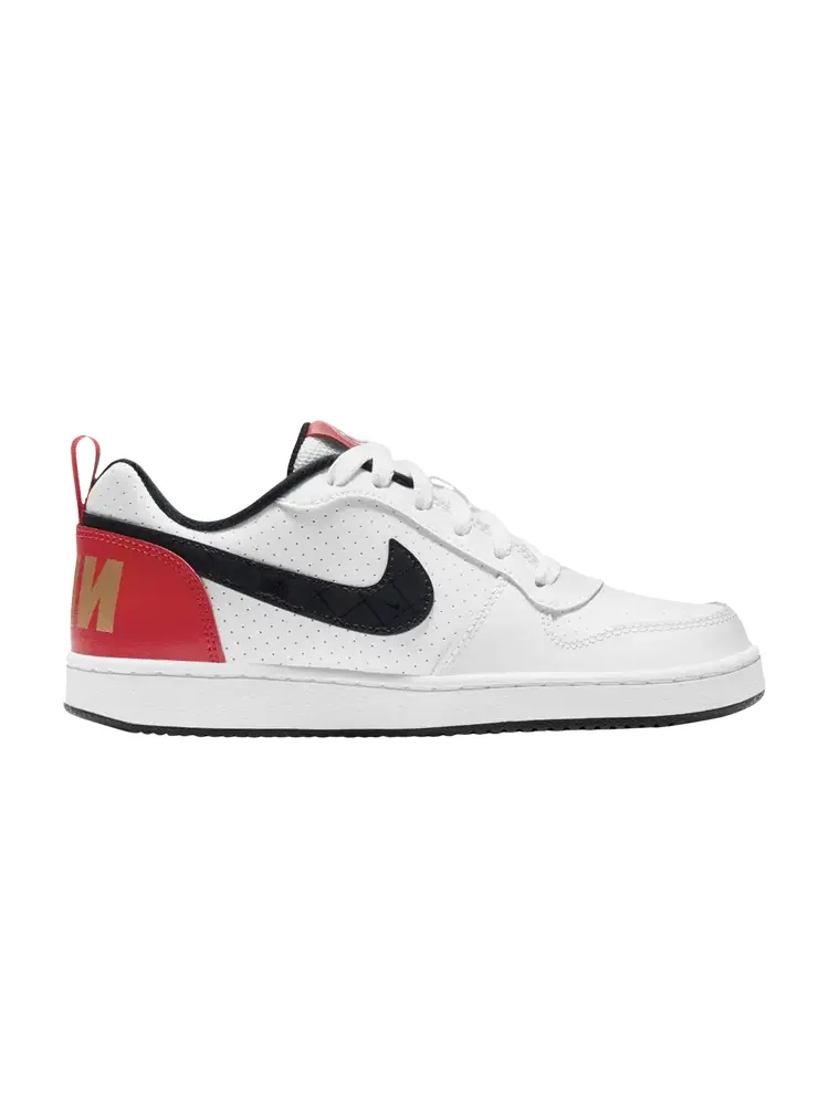 Кроссовки Nike Court Borough Low GS — изображение 1 из 1, белый