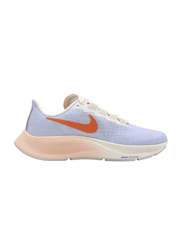 Кроссовки Wmns Air Zoom Pegasus 37 'Hydrogen Blue Electro Orange' — изображение 1 из 1, синий оранжевый