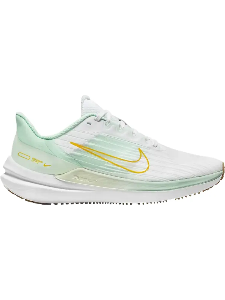 Кроссовки Nike Wmns Air Winflo 9 'White Barely Green' — изображение 1 из 1, белый