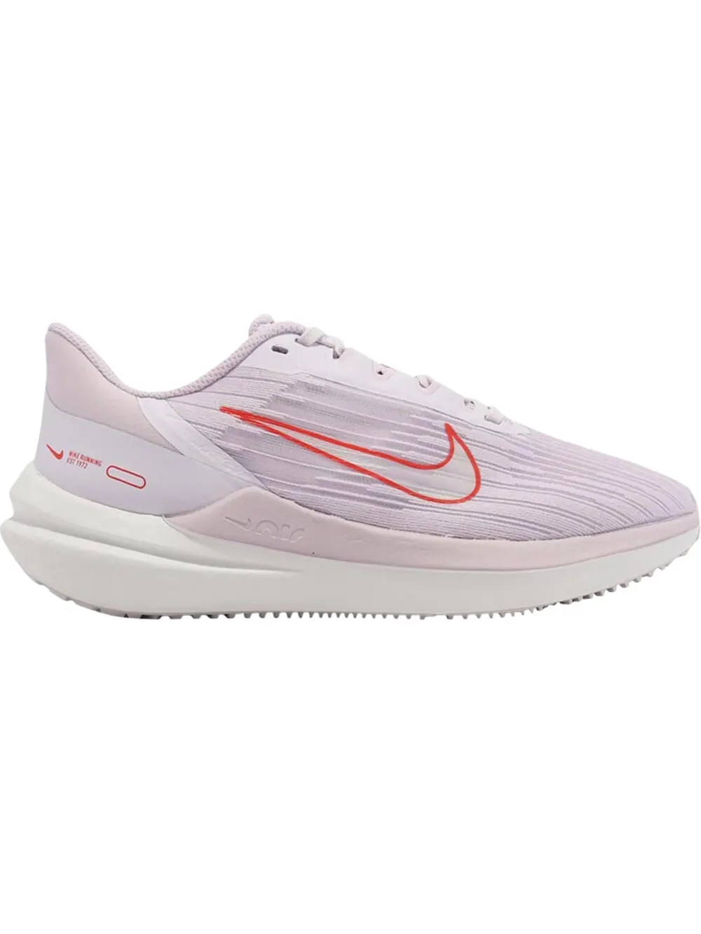 Кроссовки Nike Wmns Air Winflo 9 Barely Grape Light Crimson — изображение 1 из 1, белый/розовый