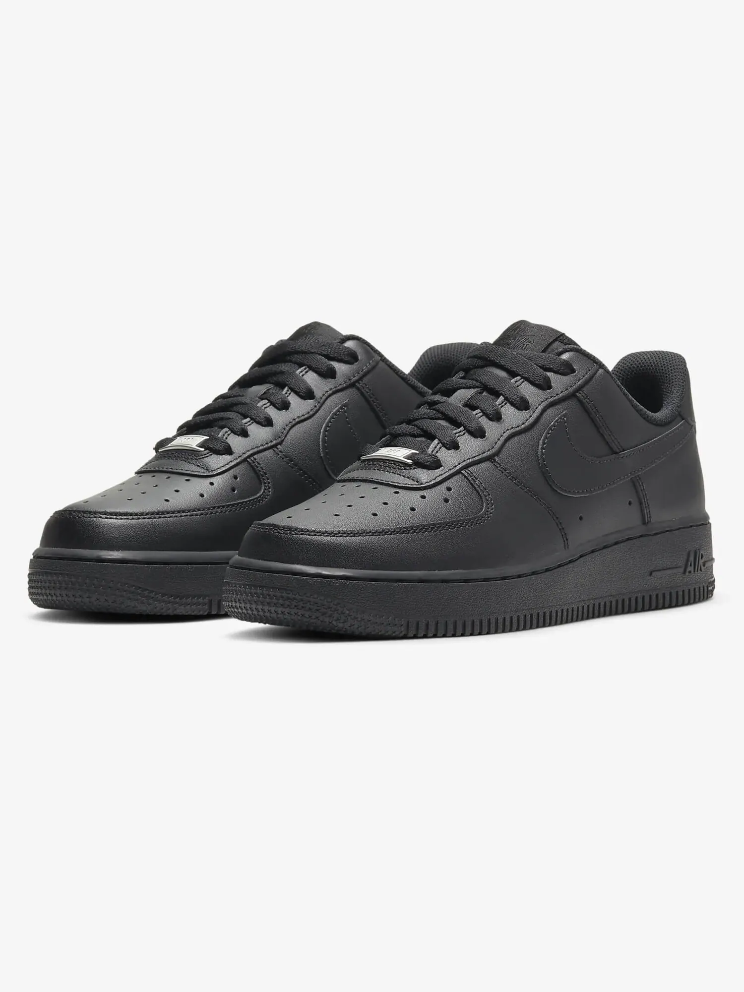 Кроссовки Nike Air Force 1 '07 Triple Black — изображение 3 из 11, черный