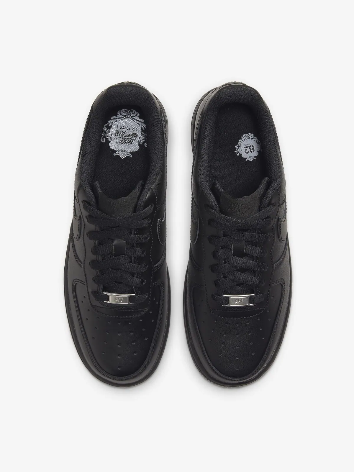 Кроссовки Nike Air Force 1 '07 Triple Black — изображение 4 из 11, черный