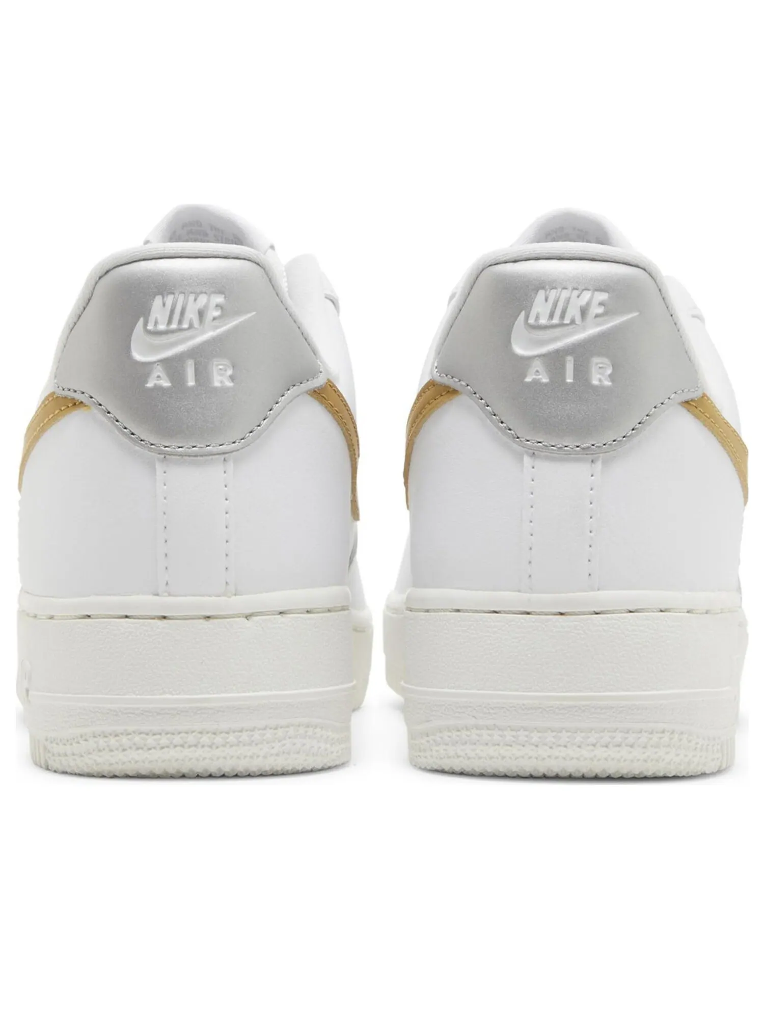 Кроссовки Nike Wmns Air Force 1 '07 'White Metallic Gold' — изображение 6 из 8, белый