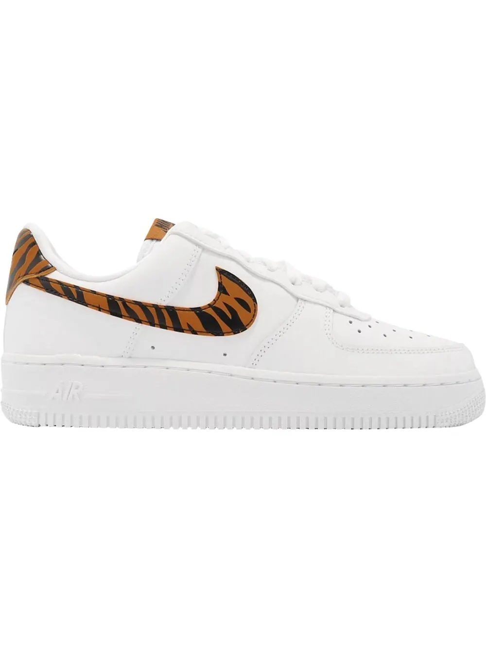 Кроссовки Nike Wmns Air Force 1 07 Tiger Stripes — изображение 1 из 1, коричневый/черный/белый