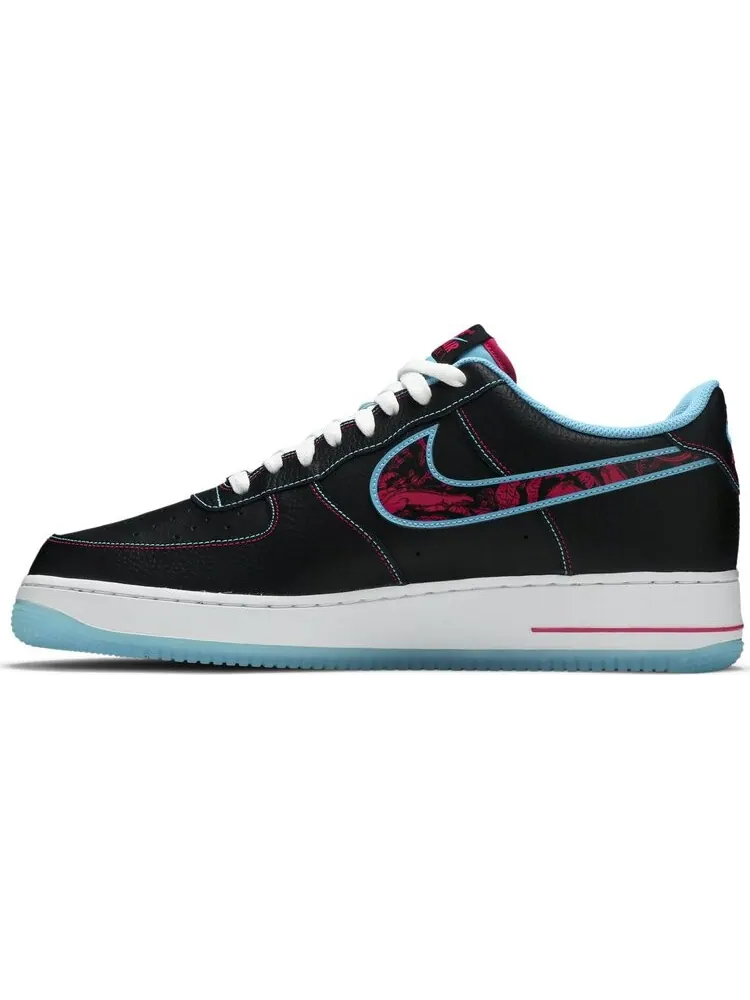 Кроссовки Nike Air Force 1 '07 LV8 'Miami Nights' — изображение 3 из 8, черный