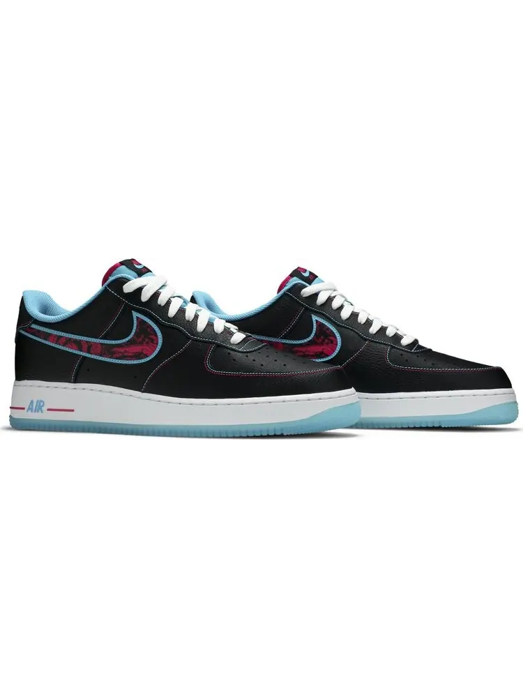 Кроссовки Nike Air Force 1 '07 LV8 'Miami Nights' — изображение 8 из 8, черный