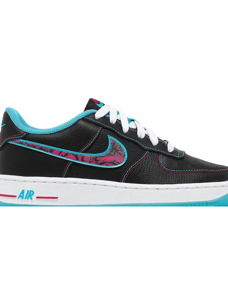 Кроссовки Nike Air Force 1 LV8 1 GS 'Miami Nights' — изображение 2 из 8, черный
