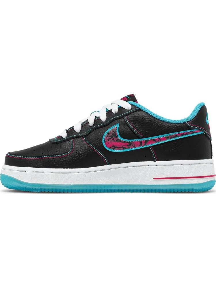 Кроссовки Nike Air Force 1 LV8 1 GS 'Miami Nights' — изображение 3 из 8, черный