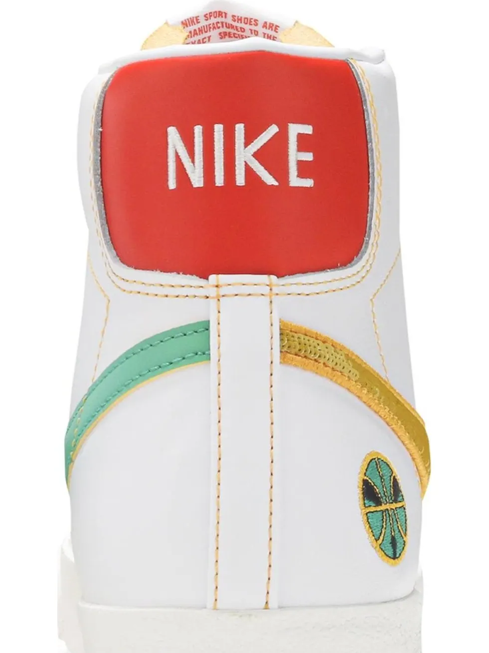 Кроссовки Nike Blazer Mid '77 Vintage 'Roswell Rayguns' — изображение 7 из 8, белый