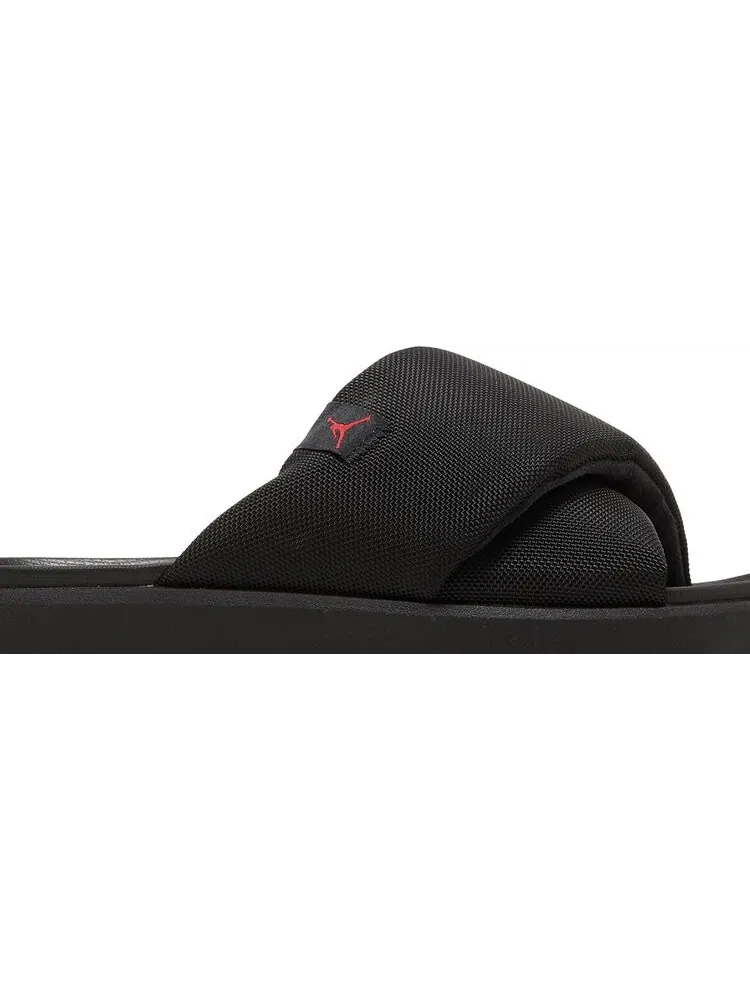 Сандалии Wmns Jordan Sophia Slide Black Fire Red — изображение 2 из 8, черный