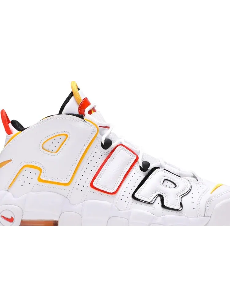 Кроссовки Nike Air More Uptempo GS 'Rosewell Raygun' — изображение 2 из 8, белый