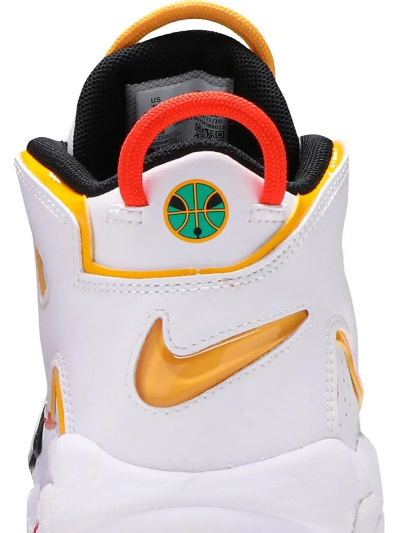 Кроссовки Nike Air More Uptempo GS 'Rosewell Raygun' — изображение 7 из 8, белый