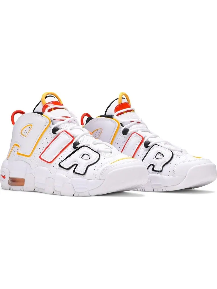 Кроссовки Nike Air More Uptempo GS 'Rosewell Raygun' — изображение 8 из 8, белый