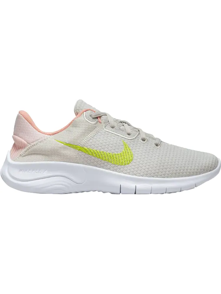 Кроссовки Nike Wmns Flex Experience Run 11 Next Nature 'Light Bone Atomic Green' — изображение 1 из 1, бежевый