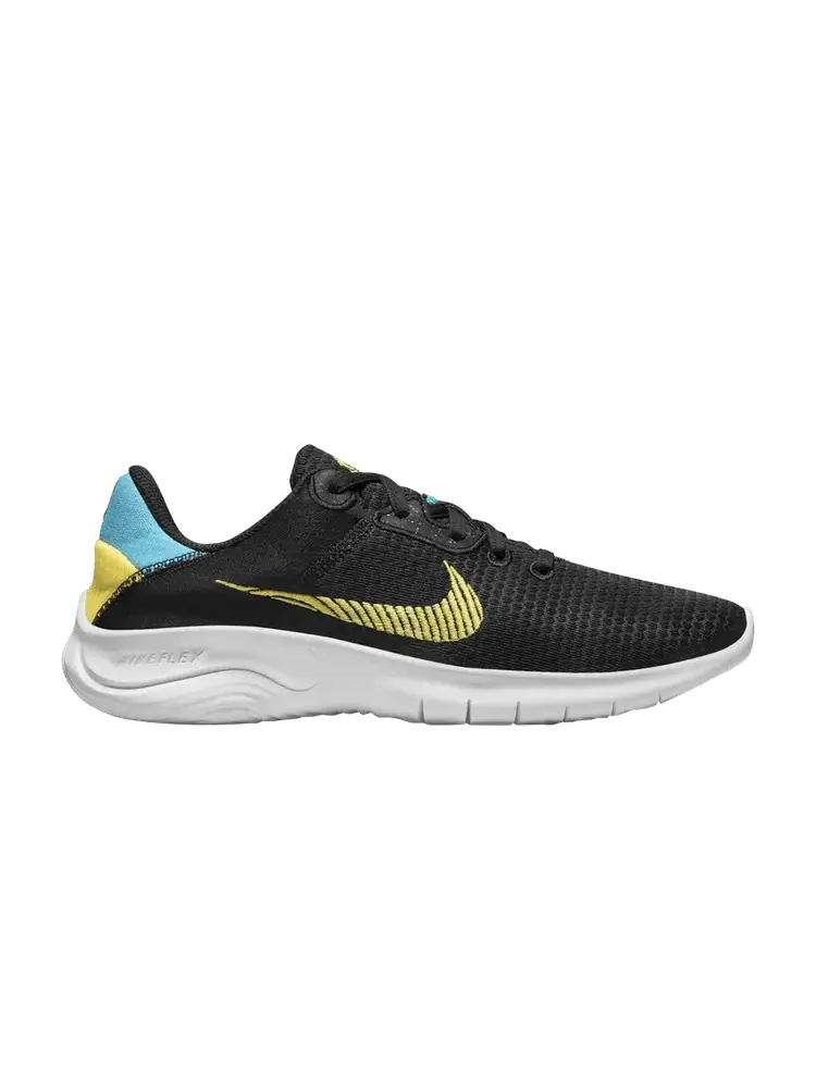 Кроссовки Nike Wmns Flex Experience Run 11 Next Nature 'Black Citron Pulse' — изображение 1 из 1, черный//белый