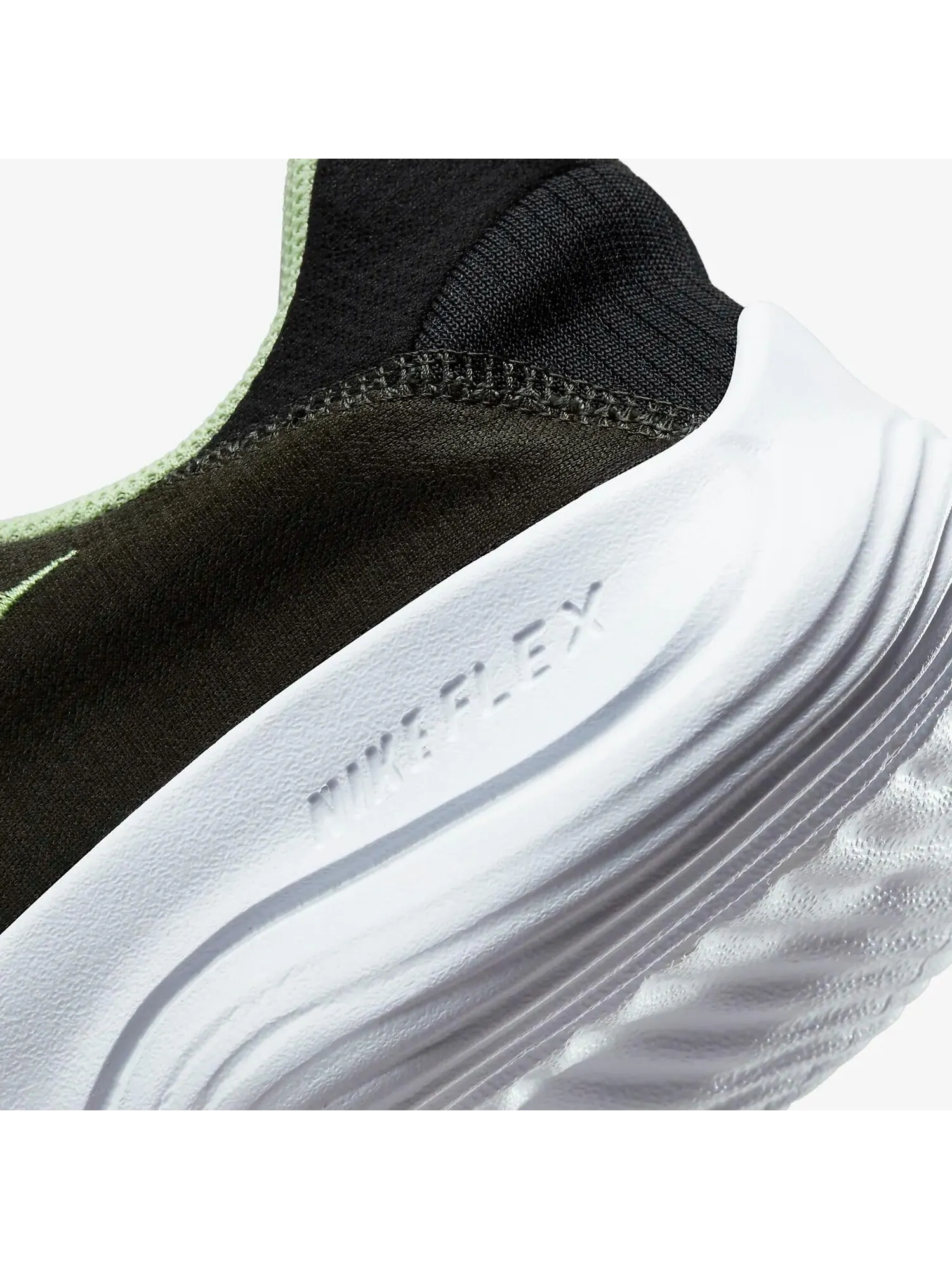 Кроссовки Nike Experience Run 11 Next Nature — изображение 7 из 7, черный/зеленый