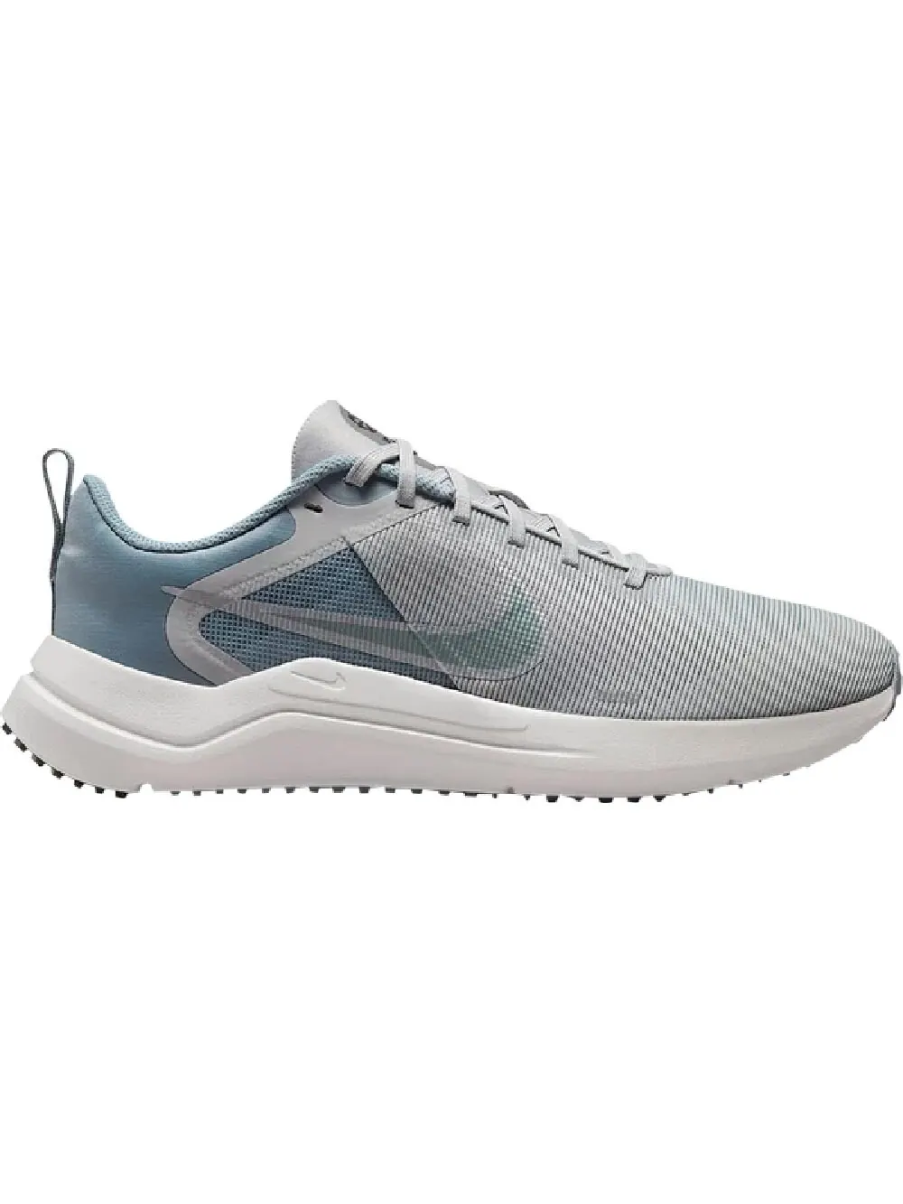 Кроссовки Nike Downshifter 12 Light Smoke Grey Photon Dust — изображение 1 из 1, серый/белый/голубой