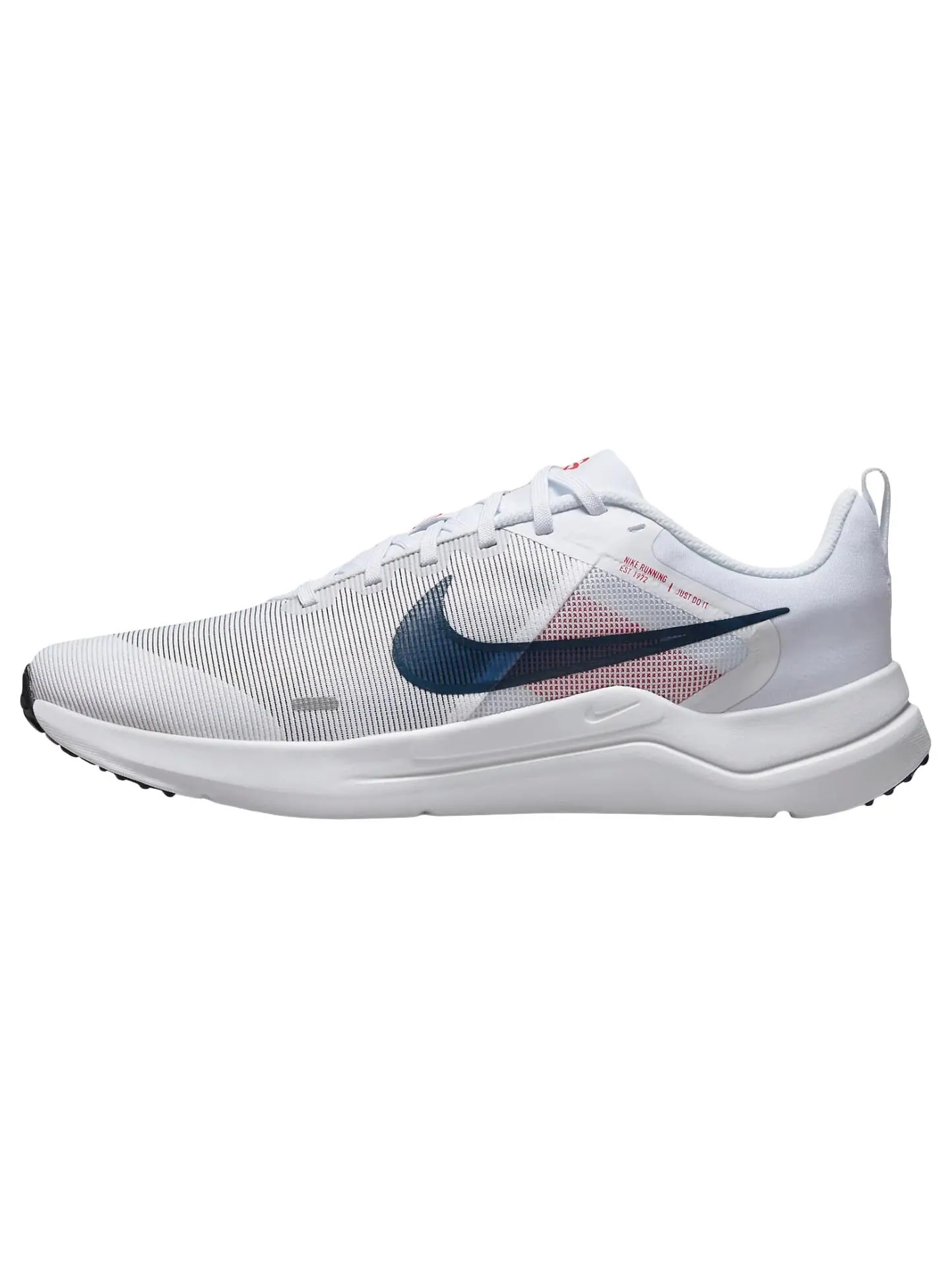 Кроссовки Nike Downshifter 12 — изображение 1 из 7, белый/темно-синий